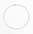 Hals-Kette Edelstahlcollier 3 Stränge - 45 cm